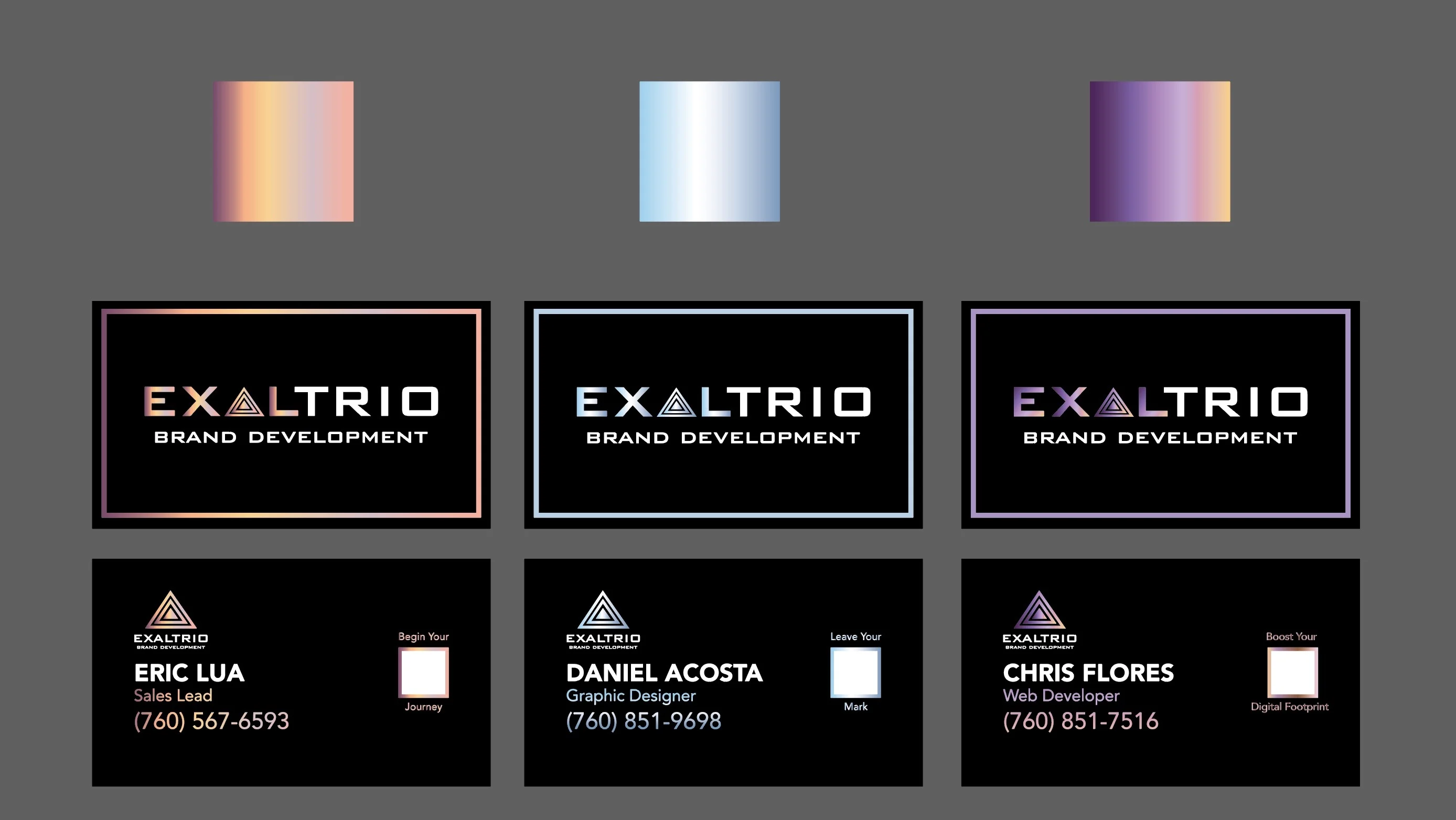 Print collateral sample