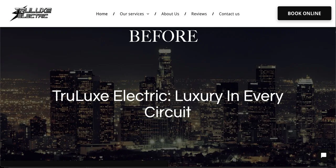 TruLuxe Electric before rebrand
